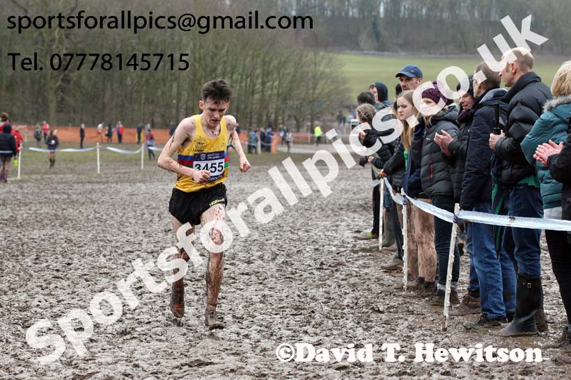 Mens under-17s 2018 British Inter Counties Cross Country Champs., Prestwold Hall, Loughborough. Photo: David T. Hewitson/Sports for All Pics